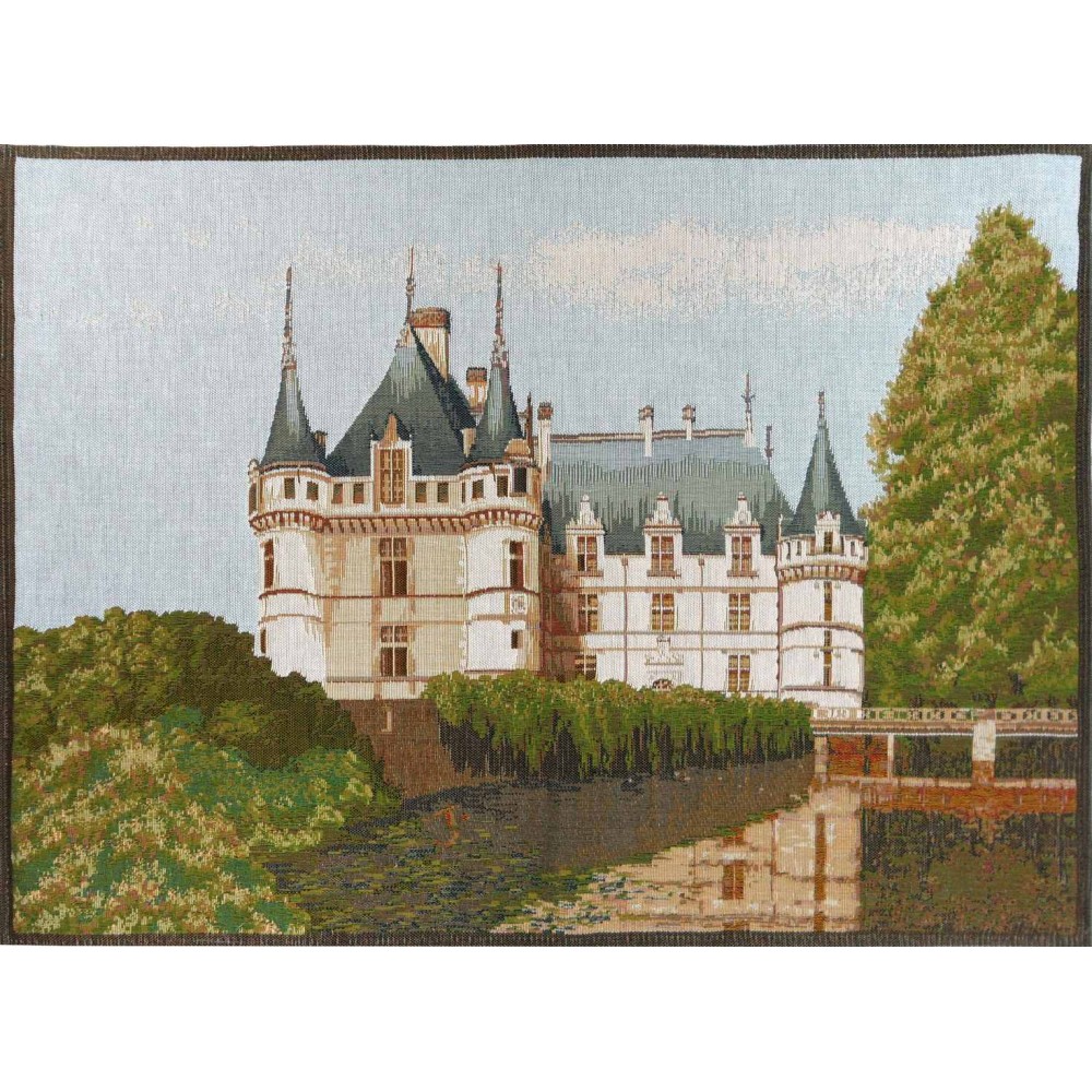 Art De Lys, Ref.8978; Castle Azay Le Rideau<br>50 x 67 cm - 20" x 26"<br>75 x 100 cm - 29" x 39"